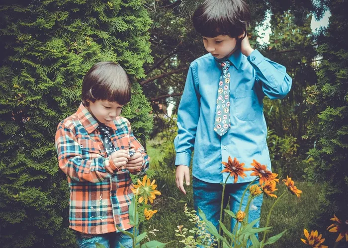Przedszkole w Lubartowie Casper, zabawy sensoryczne dzieci