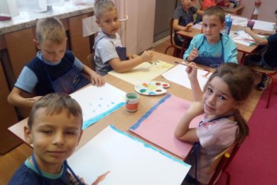 Przedszkole w Lubartowie Casper, no to poleją się farby