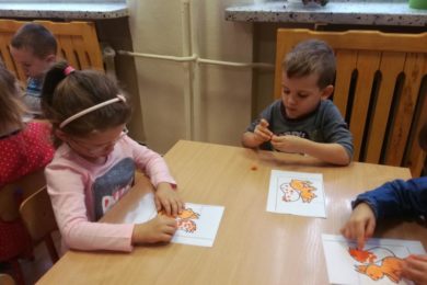 Przedszkole w Lubartowie Casper, zajęcia plastyczne