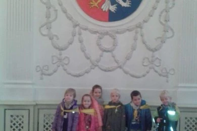 Przedszkole w Lubartowie Casper, dzieci odwiedziły Salę Rycerską