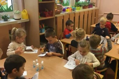 Przedszkole w Lubartowie Casper, dzieci poznają legendę o syrence warszawskiej